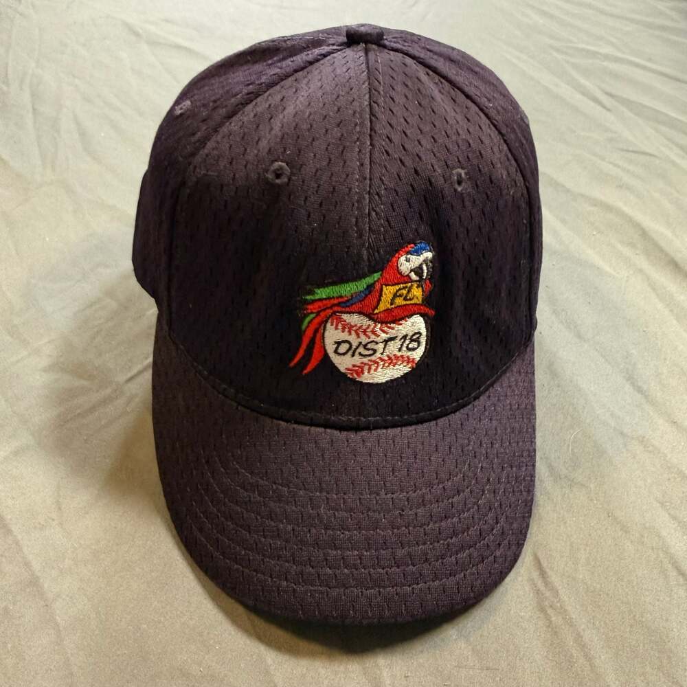 Richardson UMP 445 District 18 Baseball Umpire Fitted Hat 7 3/8 Navy Cap